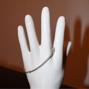 Silver pandora charm bracelet